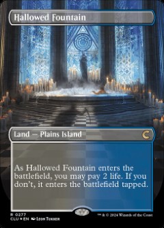 Hallowed Fountain Ravnica- Clue Edition Bordless